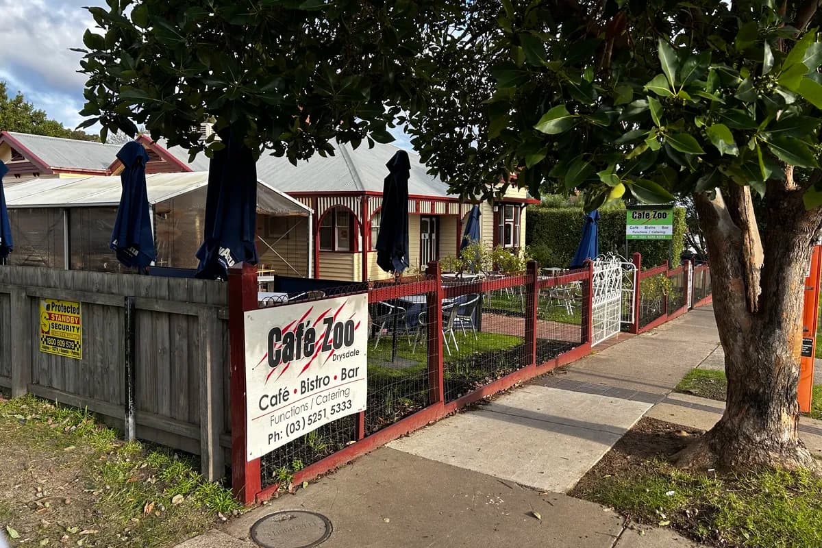Cafe Zoo at 23 High Street, Drysdale